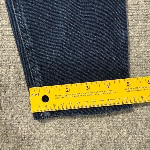 Spanx Jeans Womens 1X Skinny Ankle Blue Darkwash High Rise Pull On - Picture 7 of 9